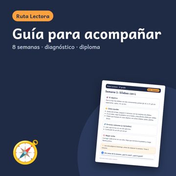 Portada del material: Guía semanal, diagnóstico final y diploma